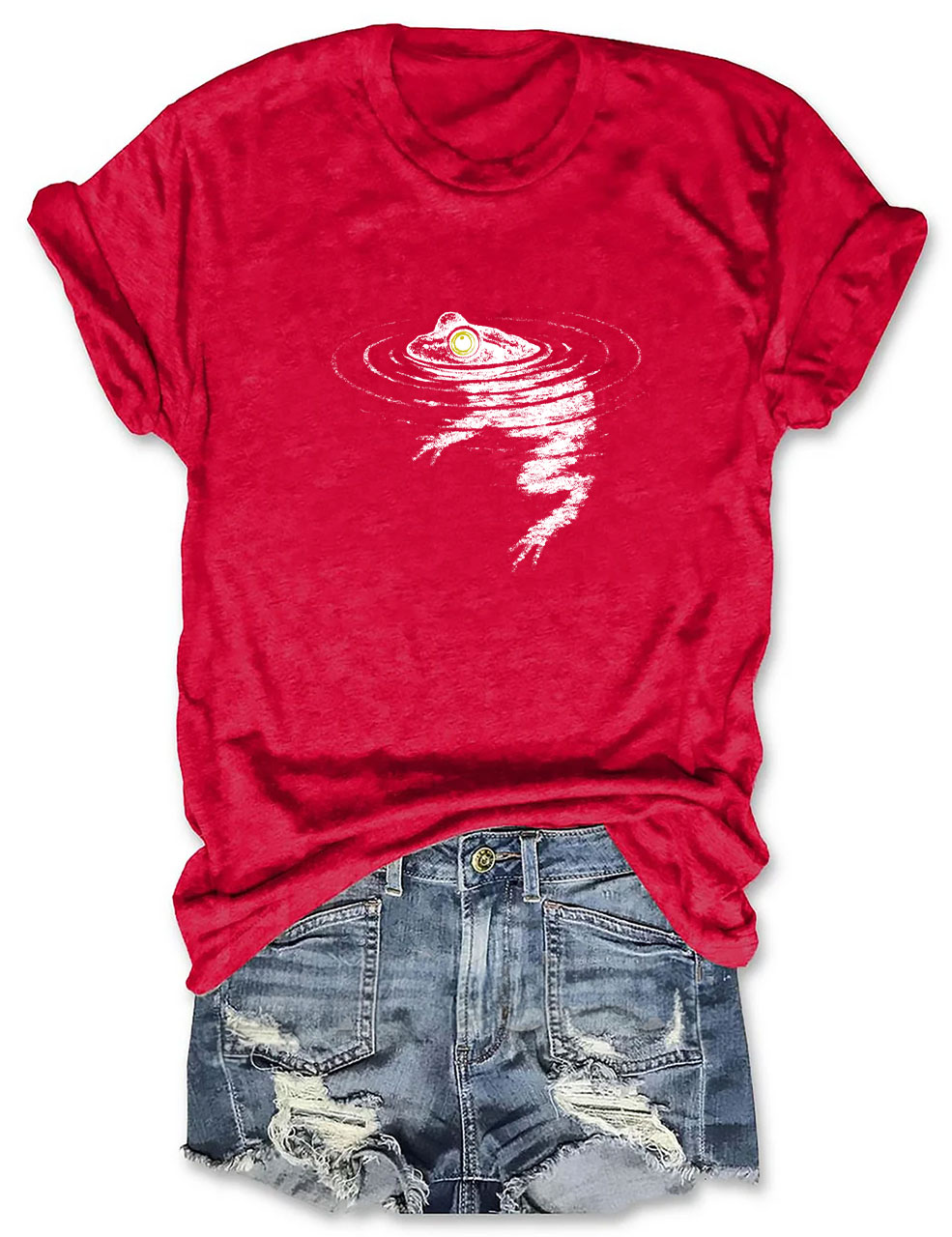 Frog Swimming Funny T-Shirt