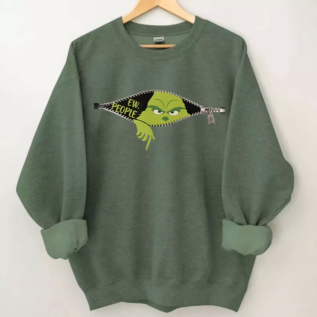 Ew People Whoville Grinch Sweatshirt