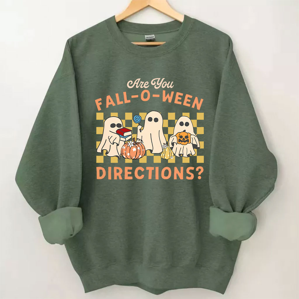 Trick or Treat Spooky Teacher Funny Sweatshirt