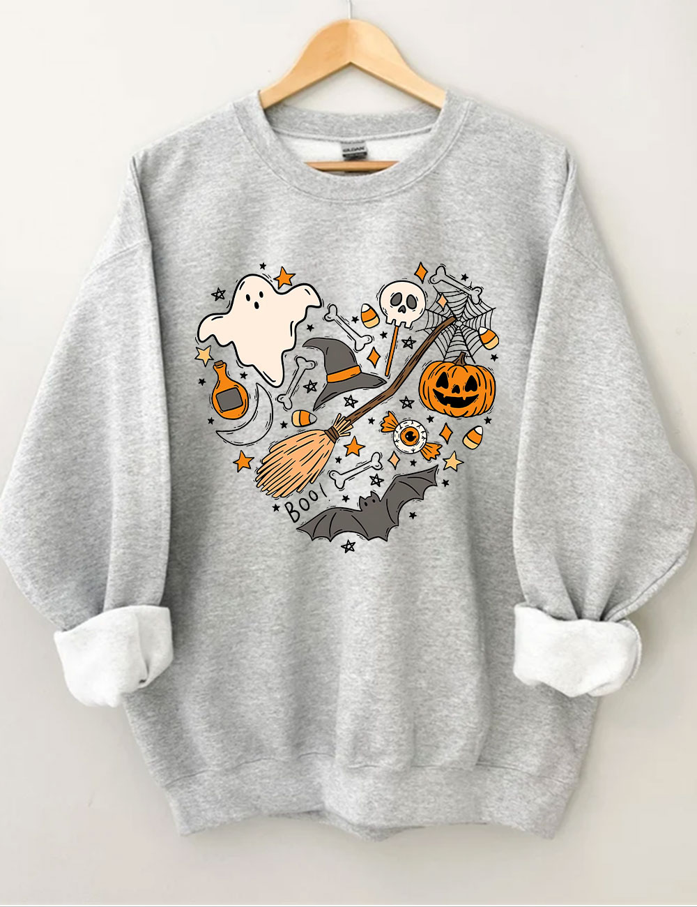 Halloween Doodles Hearth Sweatshirt