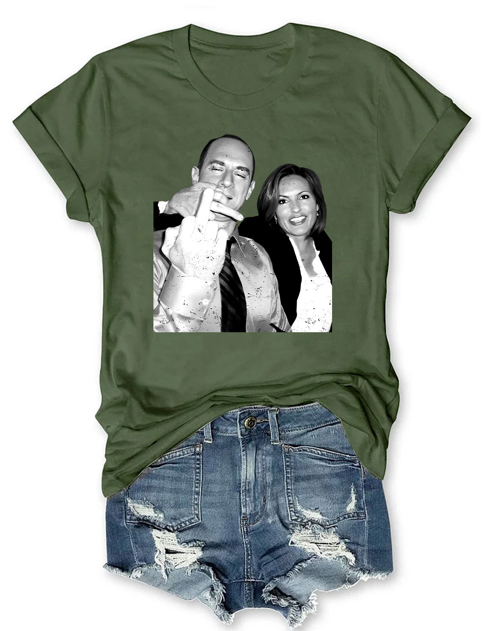 Elliot Stabler And Olivia Benson T-Shirt