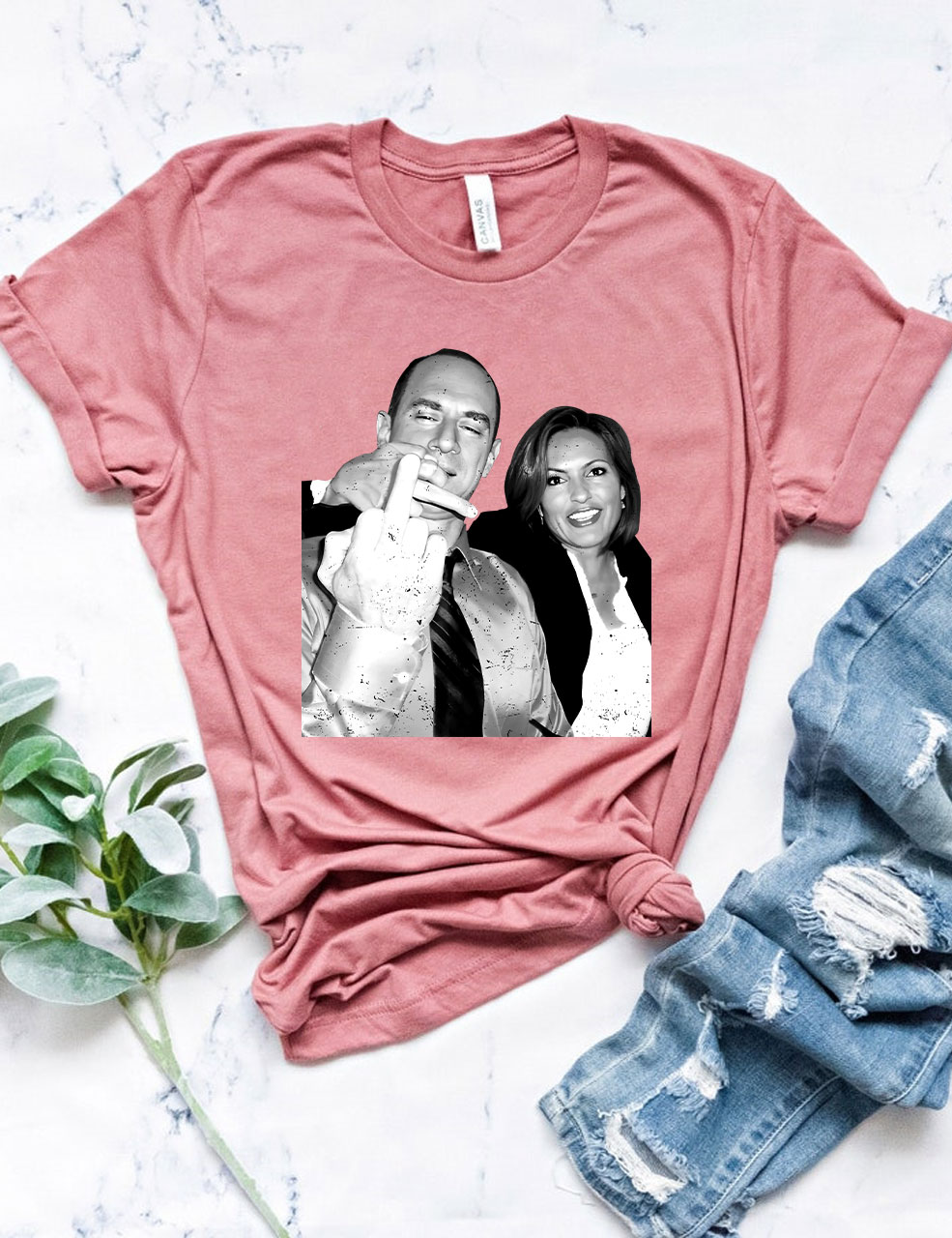 Elliot Stabler And Olivia Benson T-Shirt