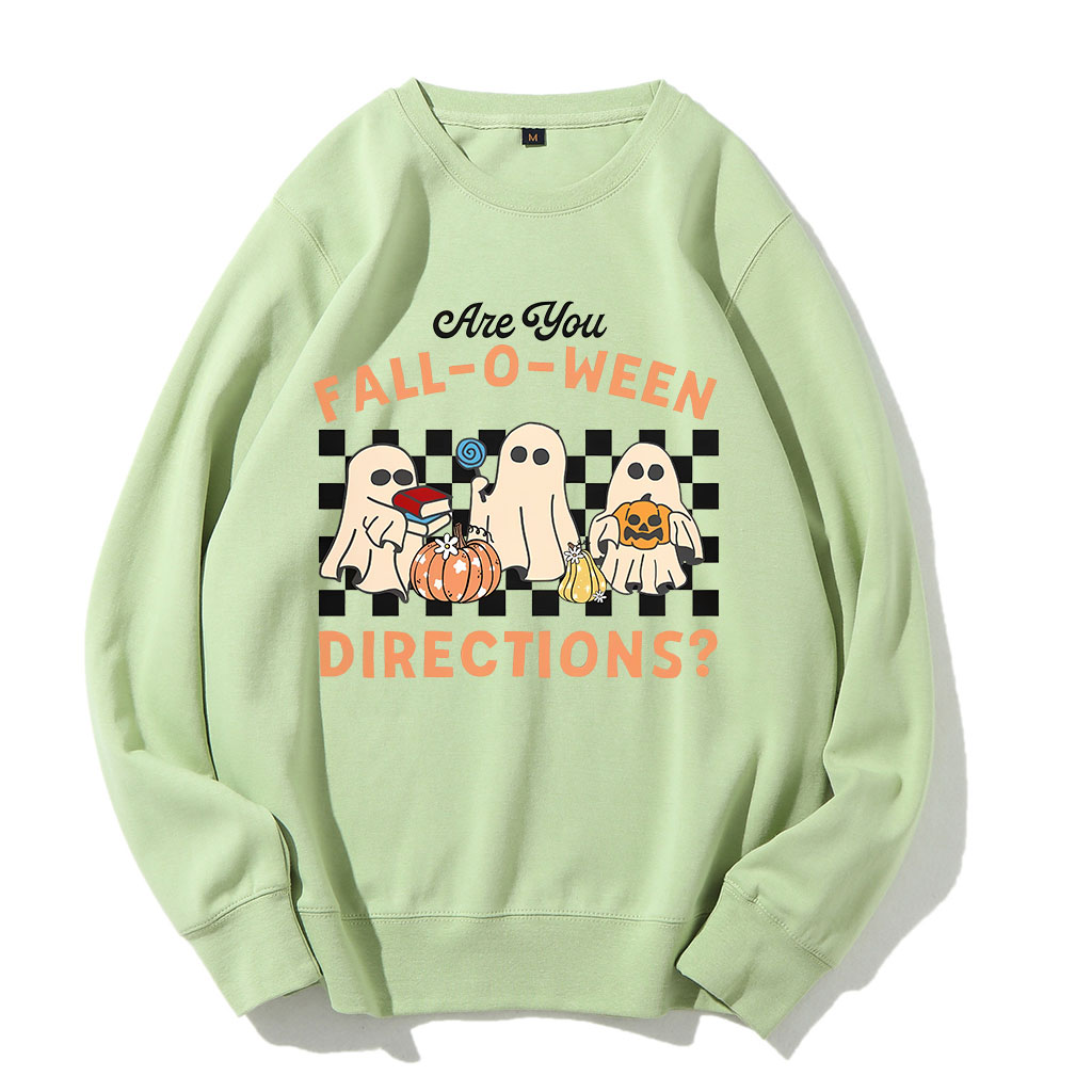 Trick or Treat Spooky Teacher Funny Sweatshirt