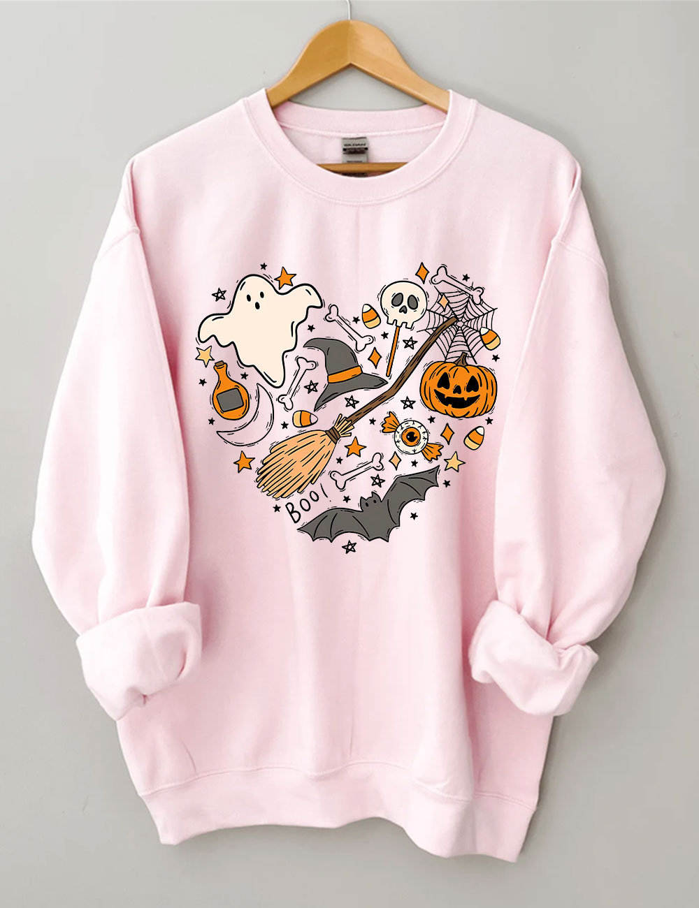 Halloween Doodles Hearth Sweatshirt