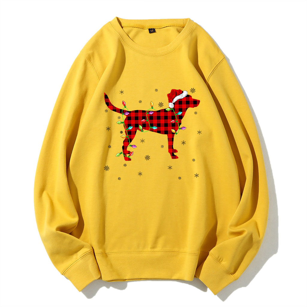 Labrador Retriever Christmas Light Sweatshirt