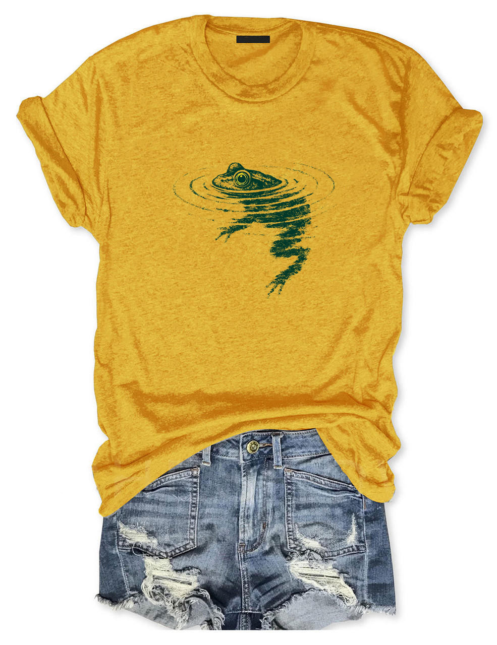 Frog Swimming Funny T-Shirt