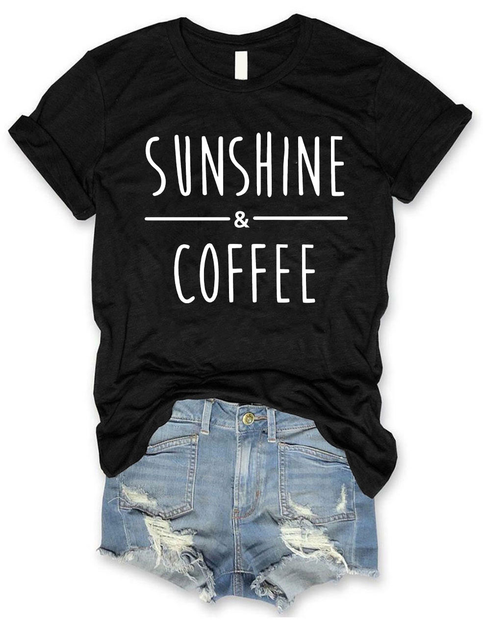 Sunshine And Coffee T-shirt