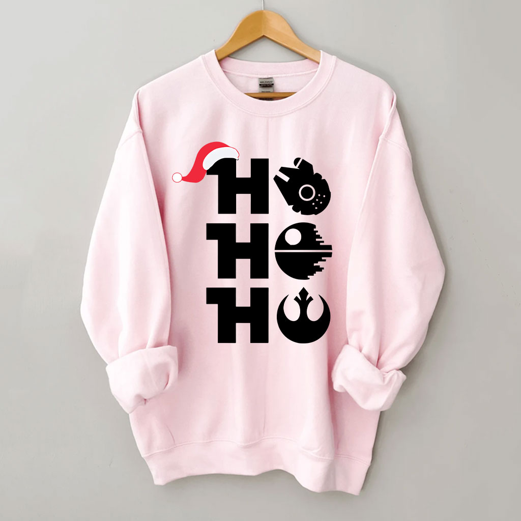 Ho Ho Ho Star Wars Christmas Funny Funny Sweatshirt