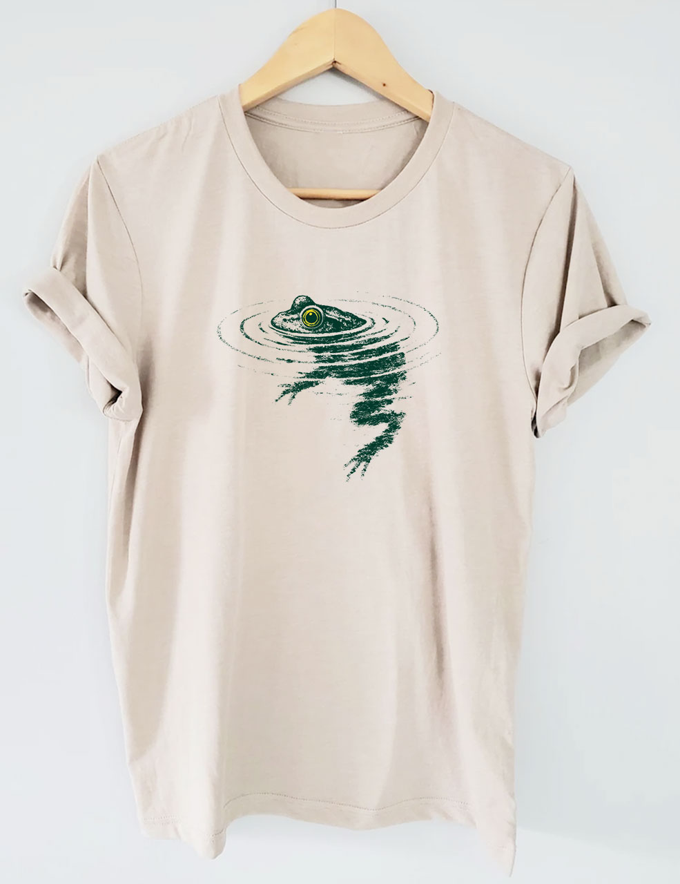 Frog Swimming Funny T-Shirt