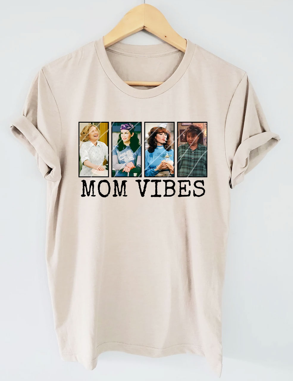 Retro 90��s Mom Vibes T-shirt