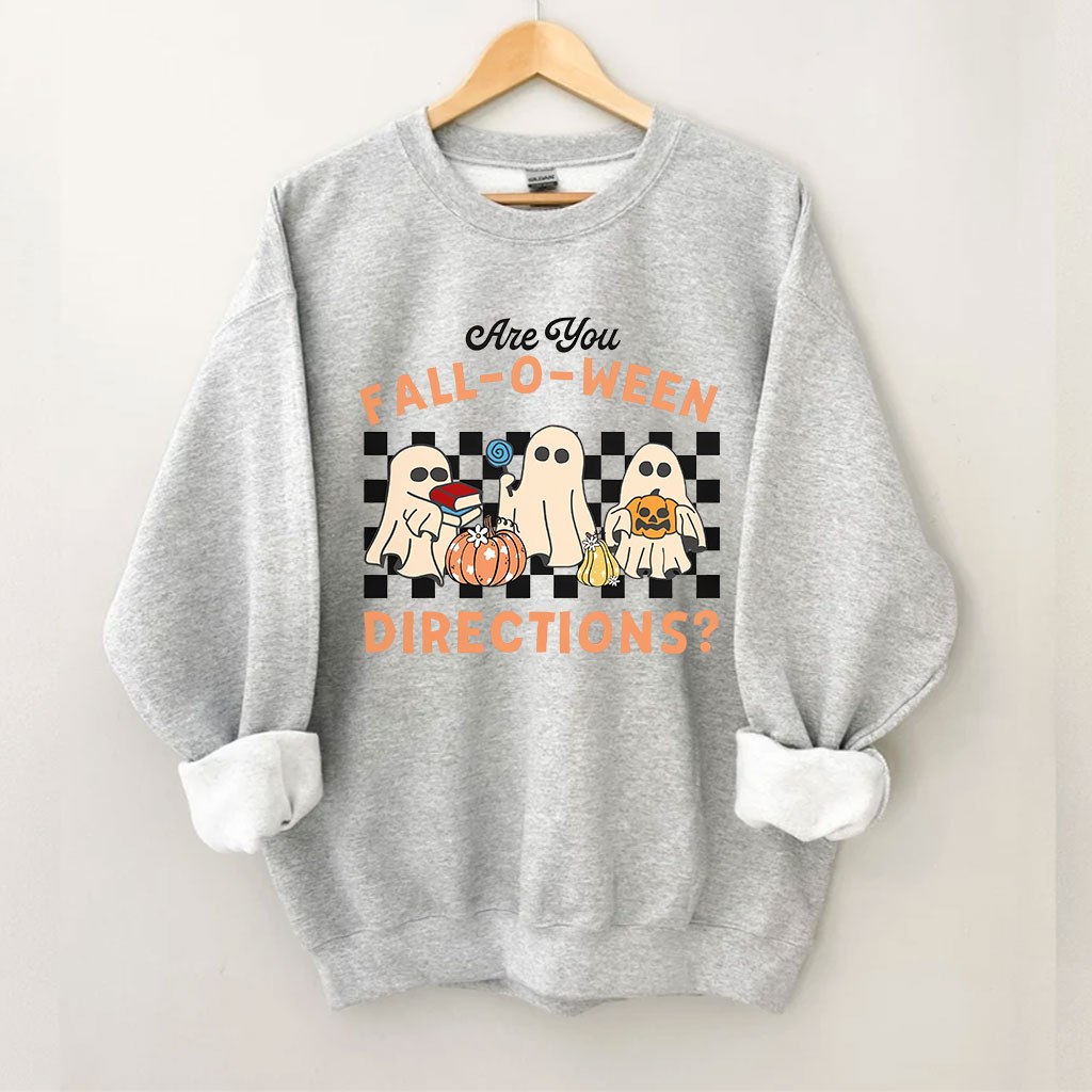 Trick or Treat Spooky Teacher Funny Sweatshirt