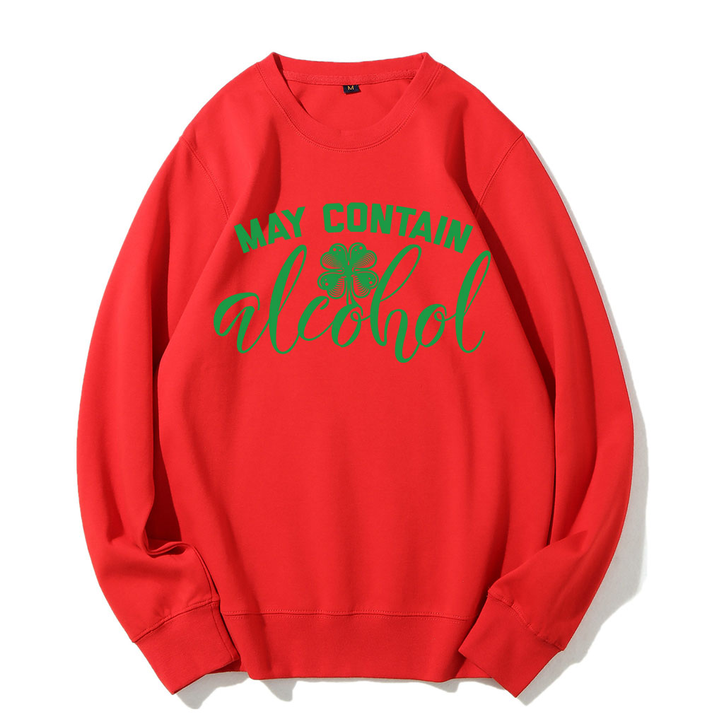 St Patricks Day May Contain Alcohol Sweatshirt