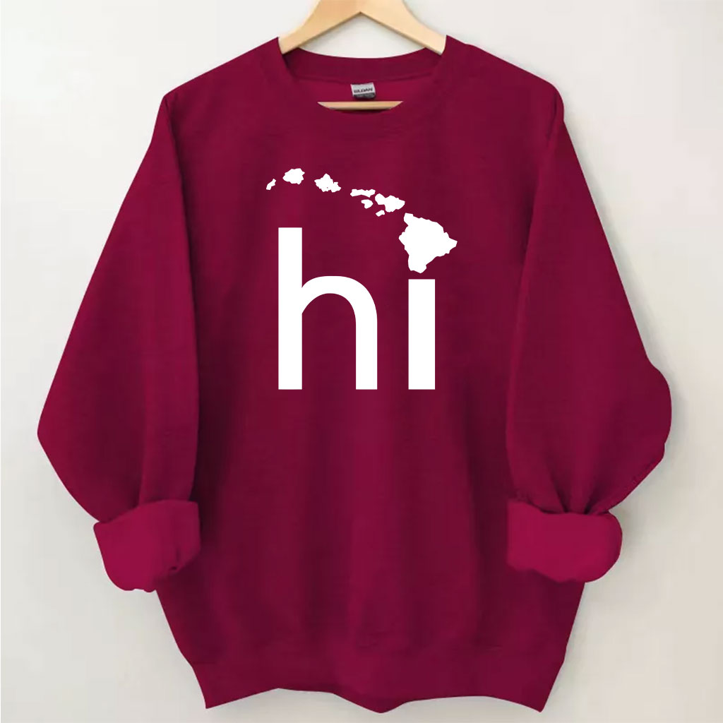 HI Hawaii Vacation Sweatshirt