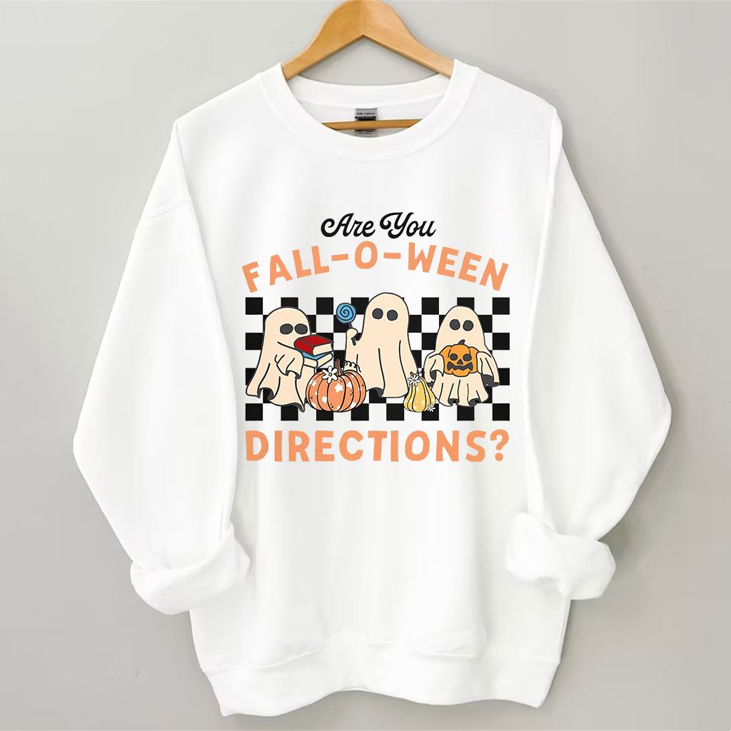 Trick or Treat Spooky Teacher Funny Sweatshirt