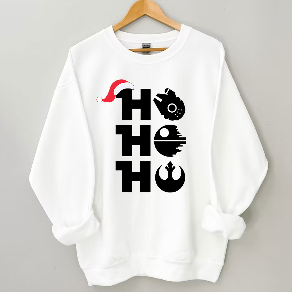 Ho Ho Ho Star Wars Christmas Funny Funny Sweatshirt