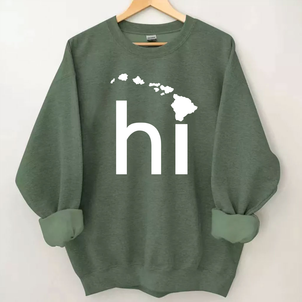 HI Hawaii Vacation Sweatshirt