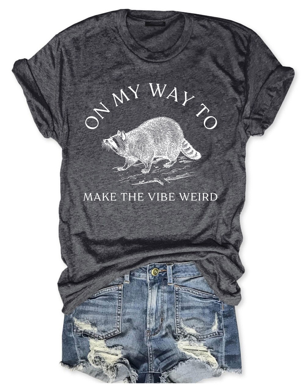 Funny Raccoon Unisex T-Shirt