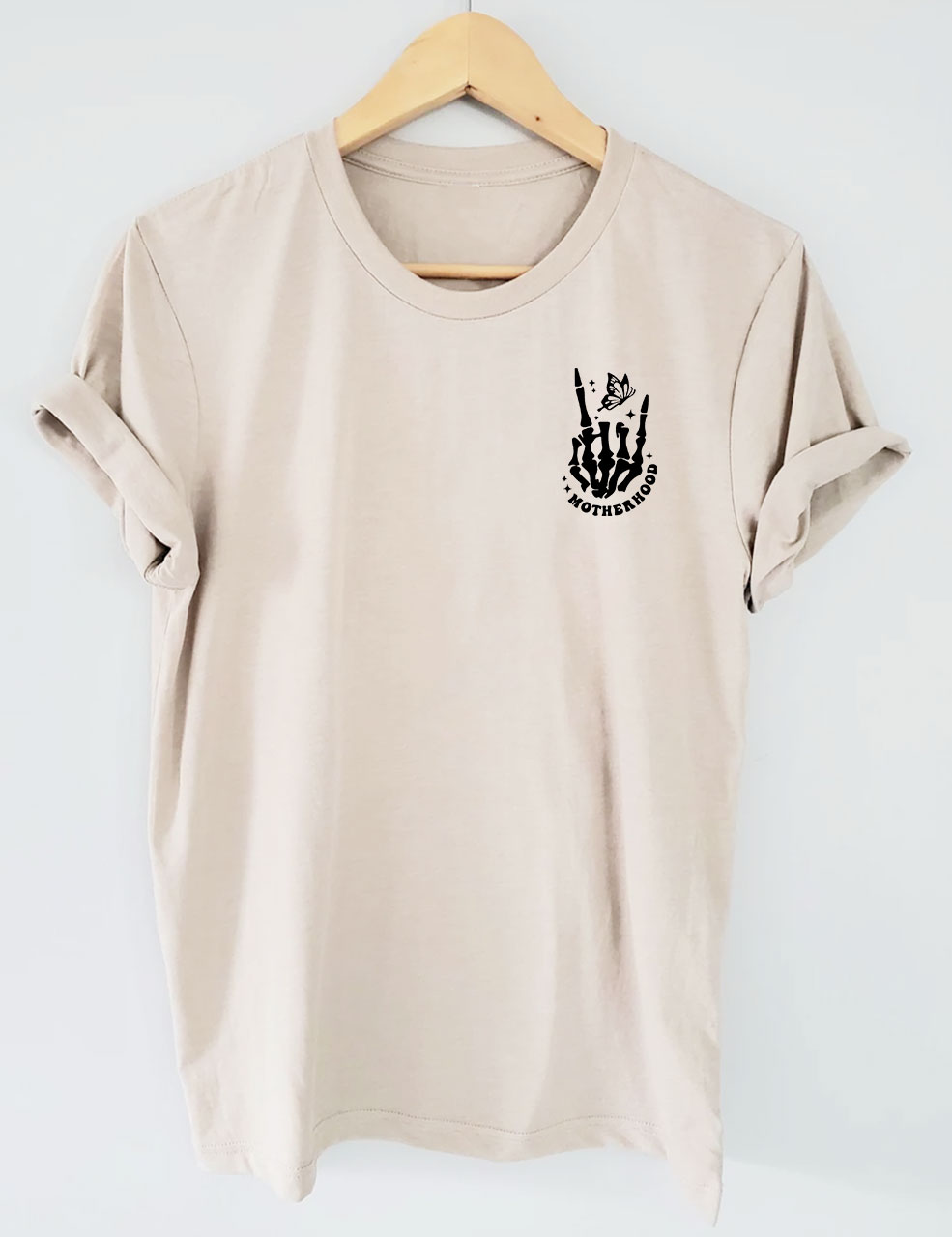 Motherhood Sometimes I Rock It Sometimes It Rocks Me T-shirt