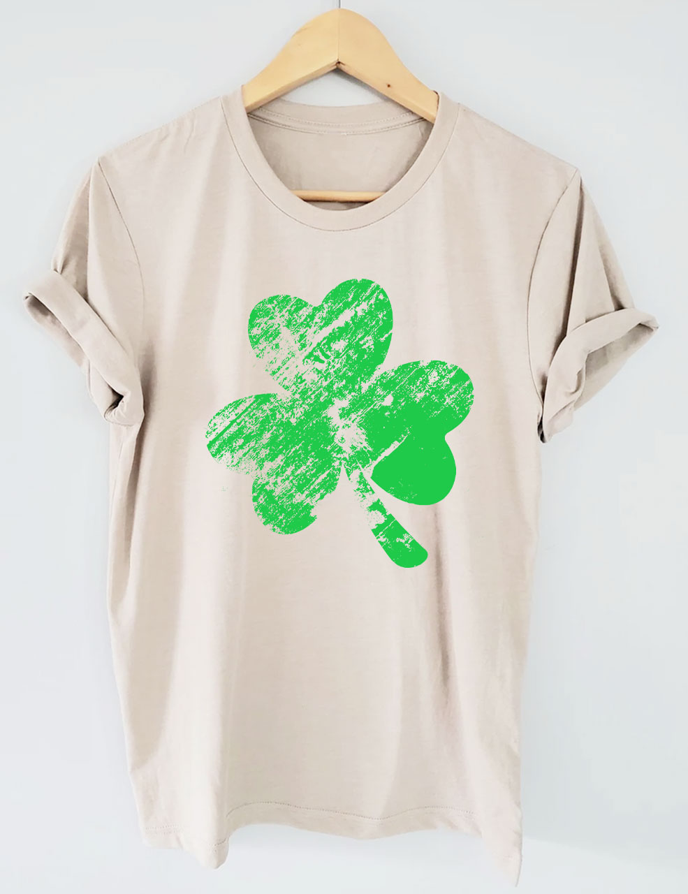 Retro Shamrock  T-shirt