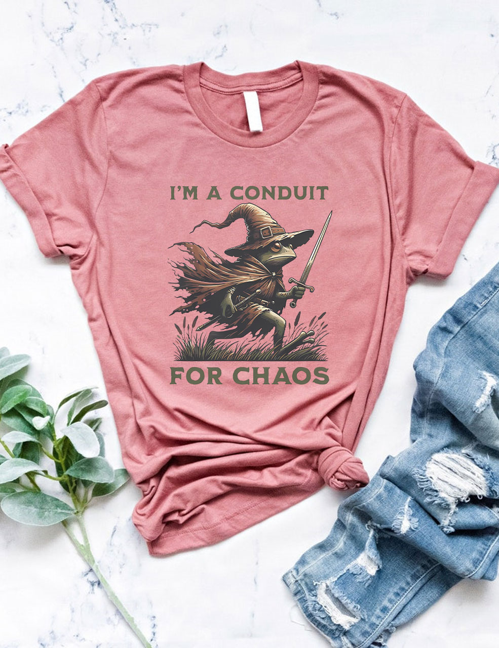 I'm A Conduit for Chaos Funny T-Shirt