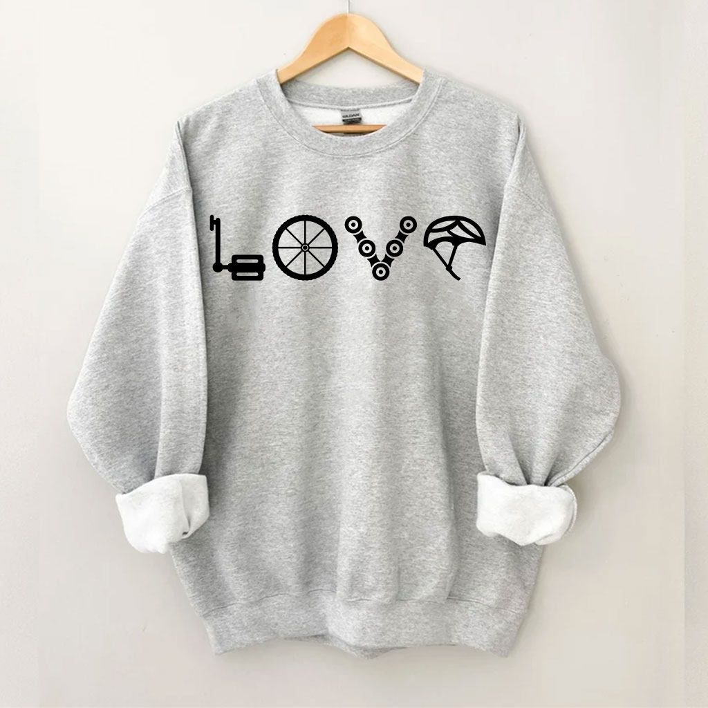 Love Bicycle Sweatshirt