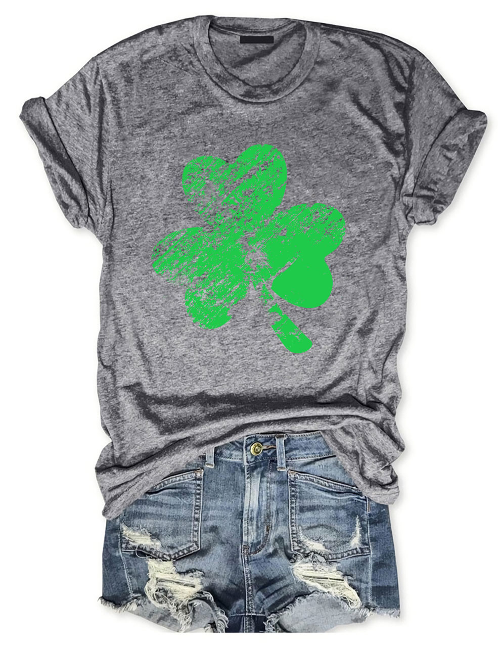 Retro Shamrock  T-shirt