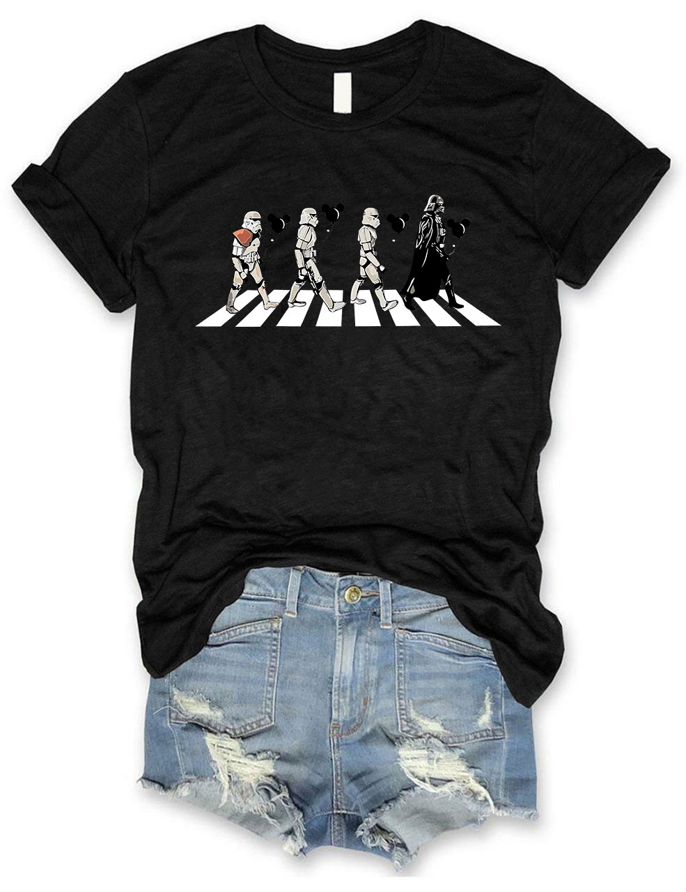 Star Wars Darth Vader Storm Trooper Funny T-shirt