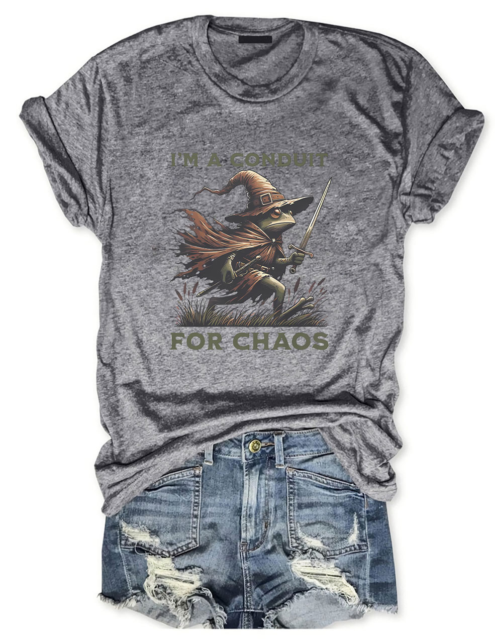 I'm A Conduit for Chaos Funny T-Shirt