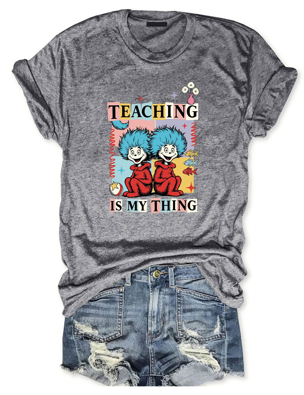 Read Across America Teaching Is My Thing Funny T-Shirt