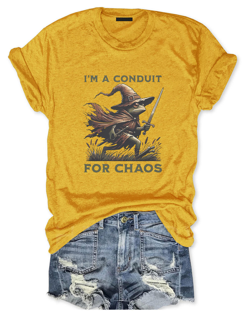 I'm A Conduit for Chaos Funny T-Shirt