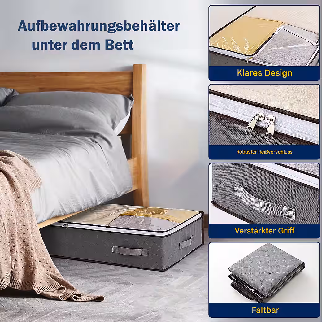 Unterbettkommode Unterbett Aufbewahrungsbox Aufbewahrungstasche Unterbett Aufbewahrung
