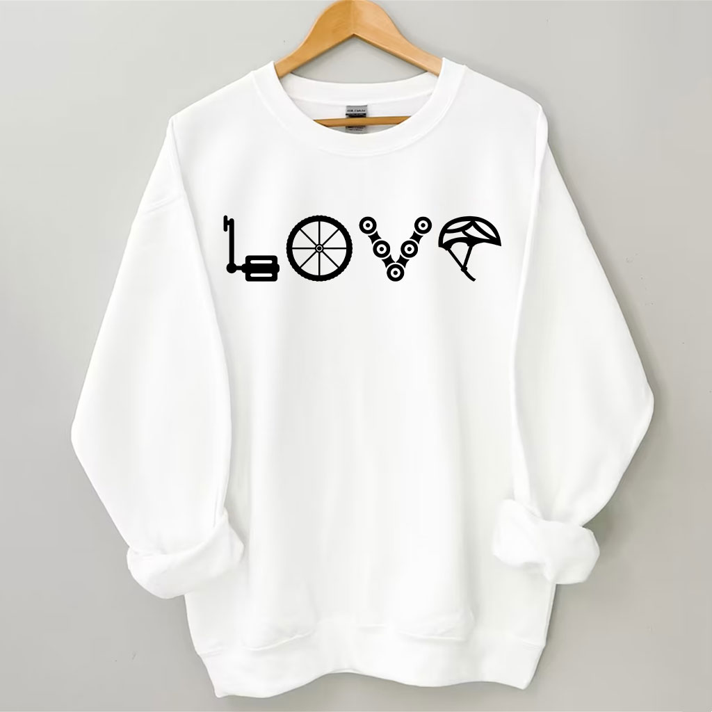 Love Bicycle Sweatshirt