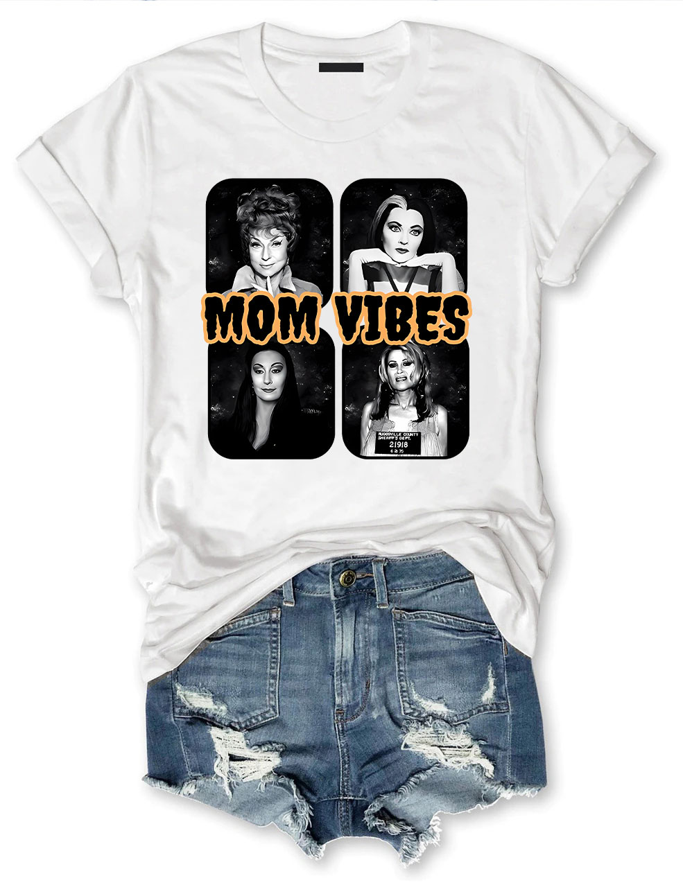 Retro 90��s Mom Vibes T-shirt