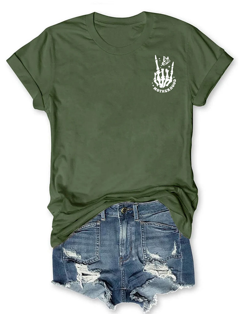 Motherhood Sometimes I Rock It Sometimes It Rocks Me T-shirt