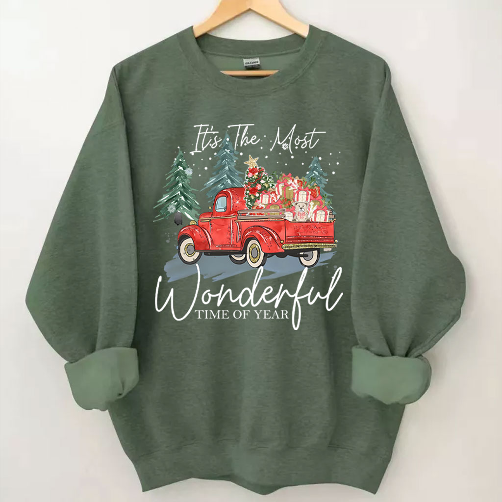 Xmas Its The Most Wonderful Time of Year Sweatshirt