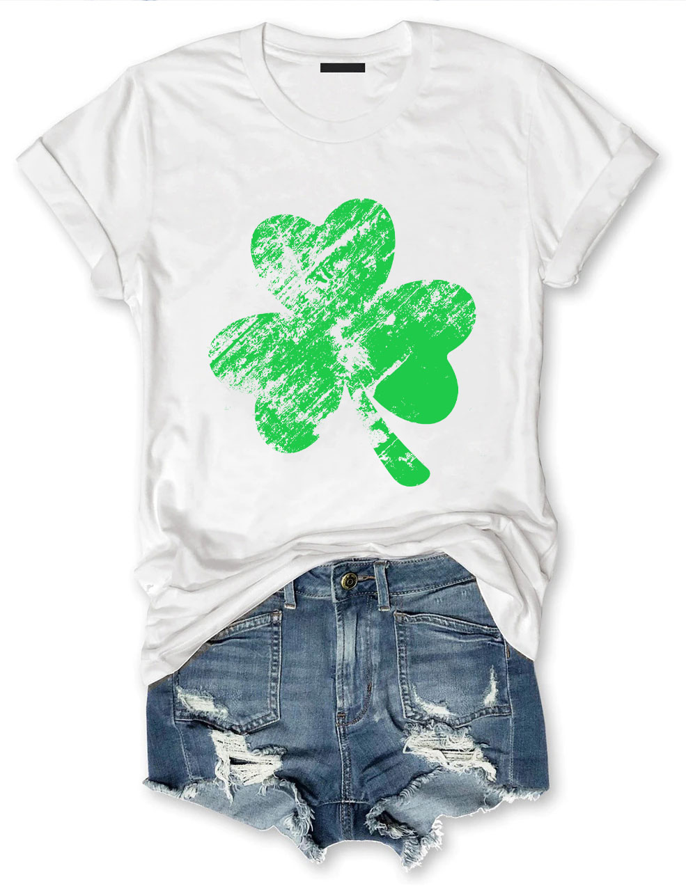 Retro Shamrock  T-shirt