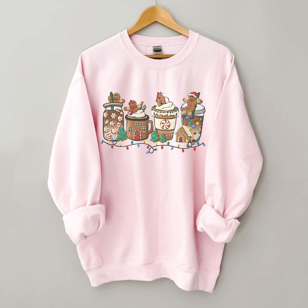 Gingerbread Christmas Coffee Sweatshirt