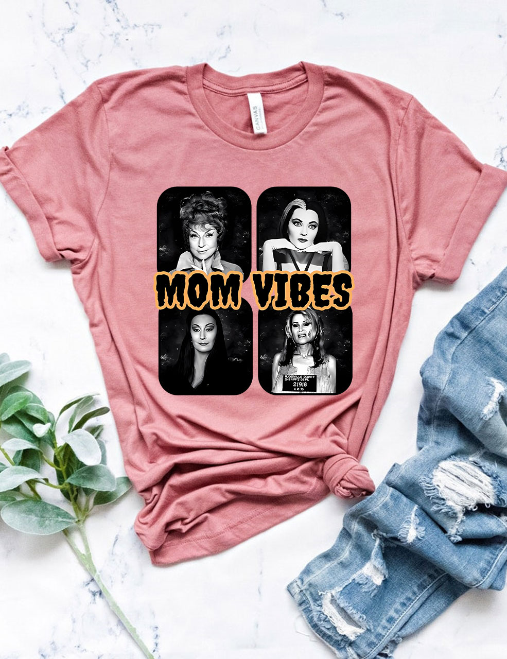 Retro 90��s Mom Vibes T-shirt