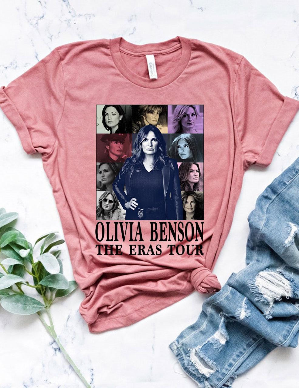 Olivia Benson The Eras Tour T-shirt