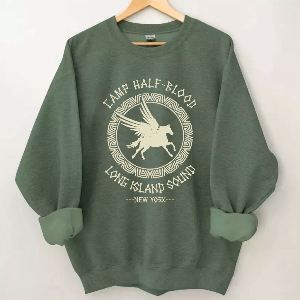 Camp Halfblood Funny Sweatshirt