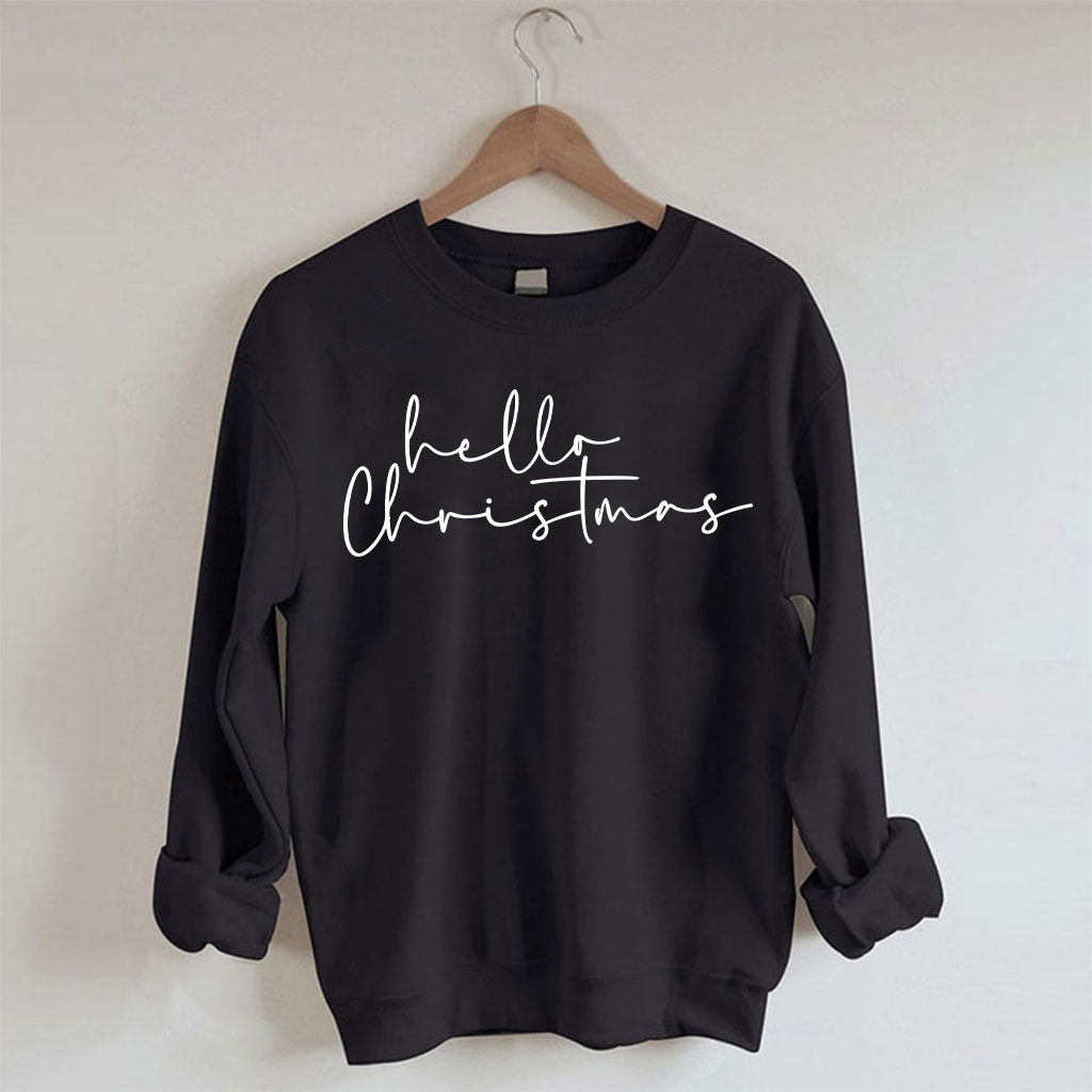 Hello Christmas Sweatshirt