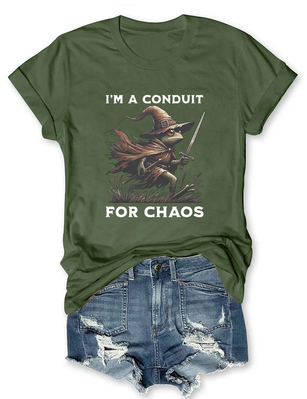 I'm A Conduit for Chaos Funny T-Shirt