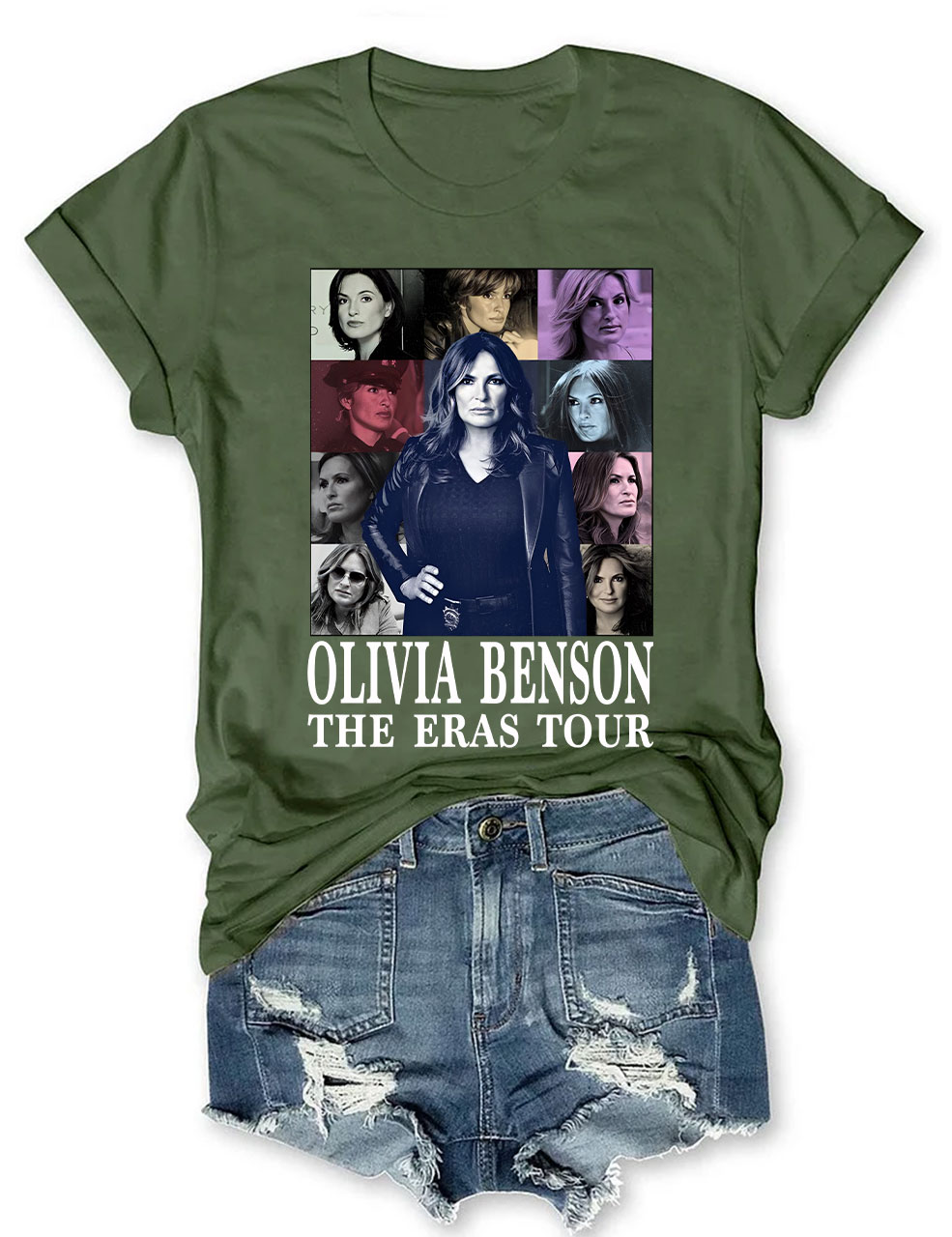 Olivia Benson The Eras Tour T-shirt