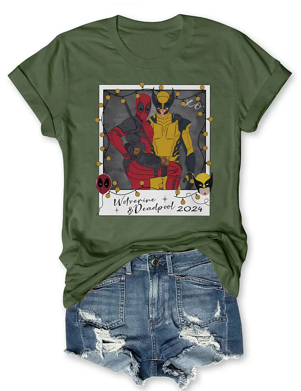 Deadpool Wolverine Besties Forever T-shirt