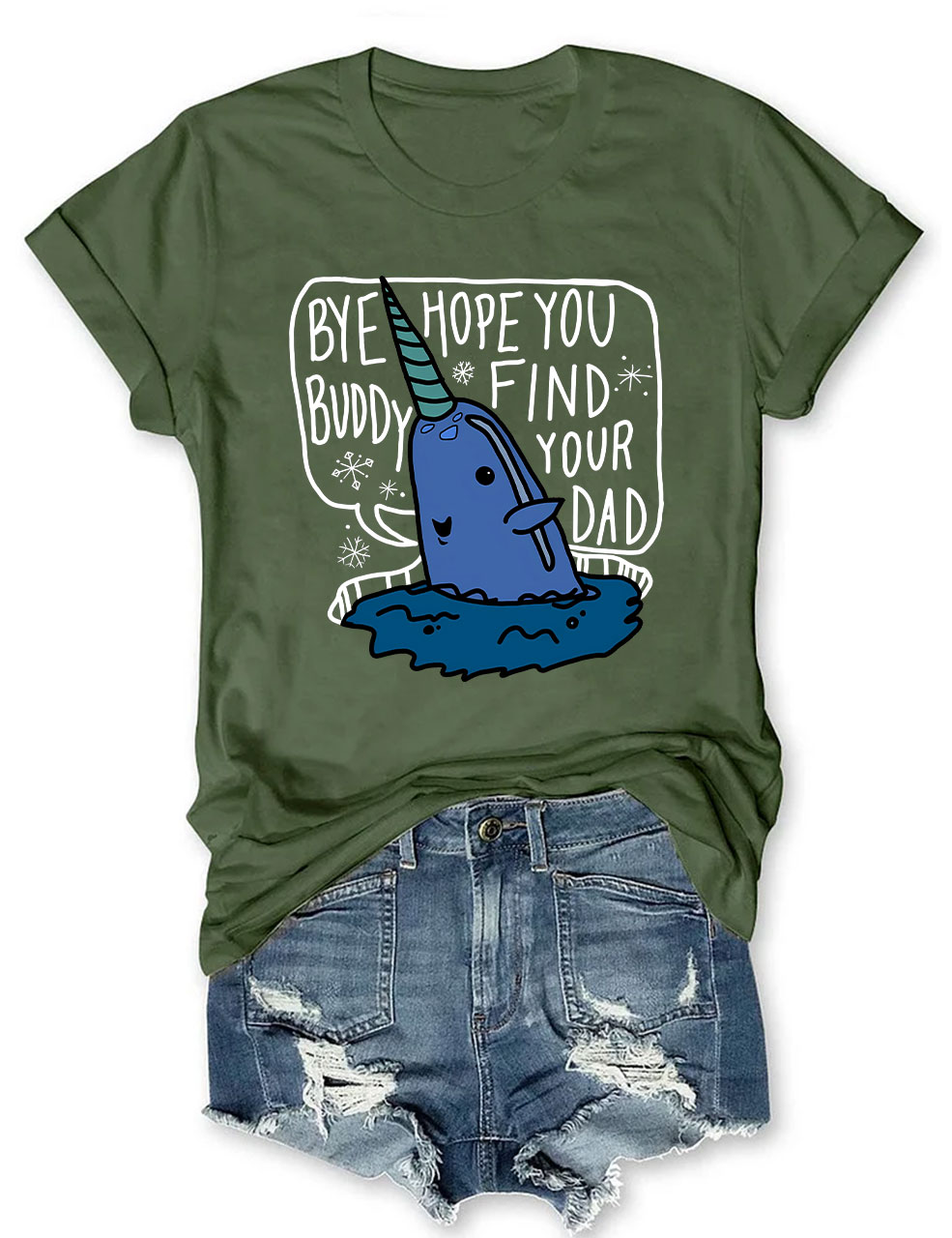 Bye Buddy Hope You Find Your Dad Elf T-shirt