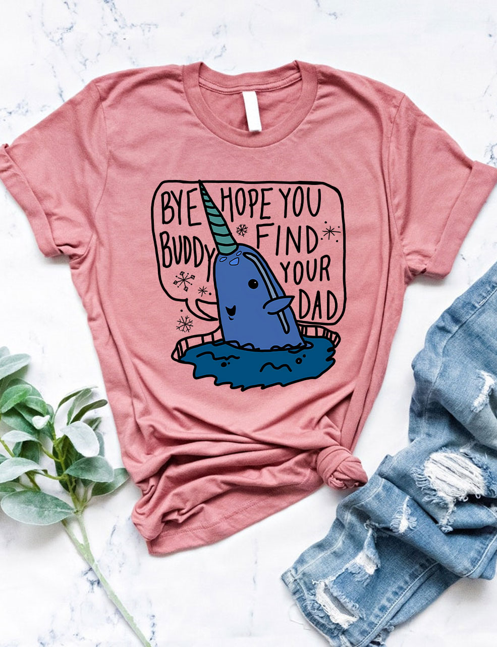 Bye Buddy Hope You Find Your Dad Elf T-shirt