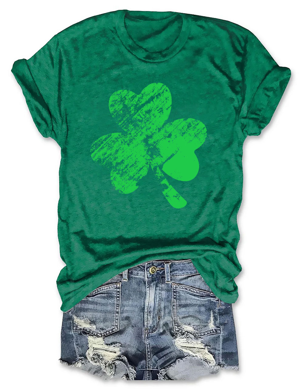 Retro Shamrock  T-shirt