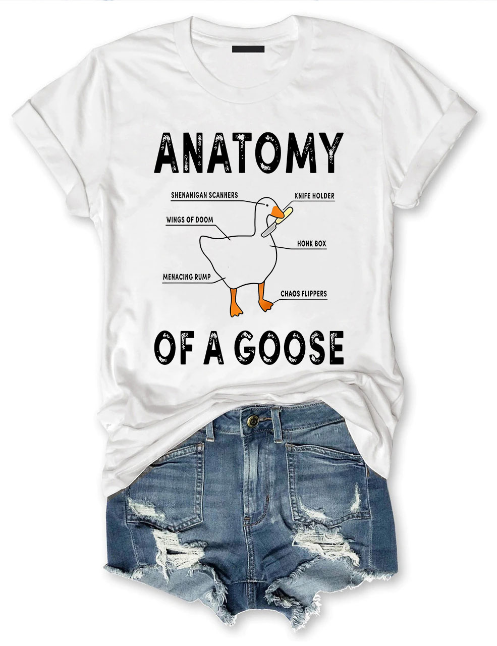 Anatomy of A Goose T-Shirt