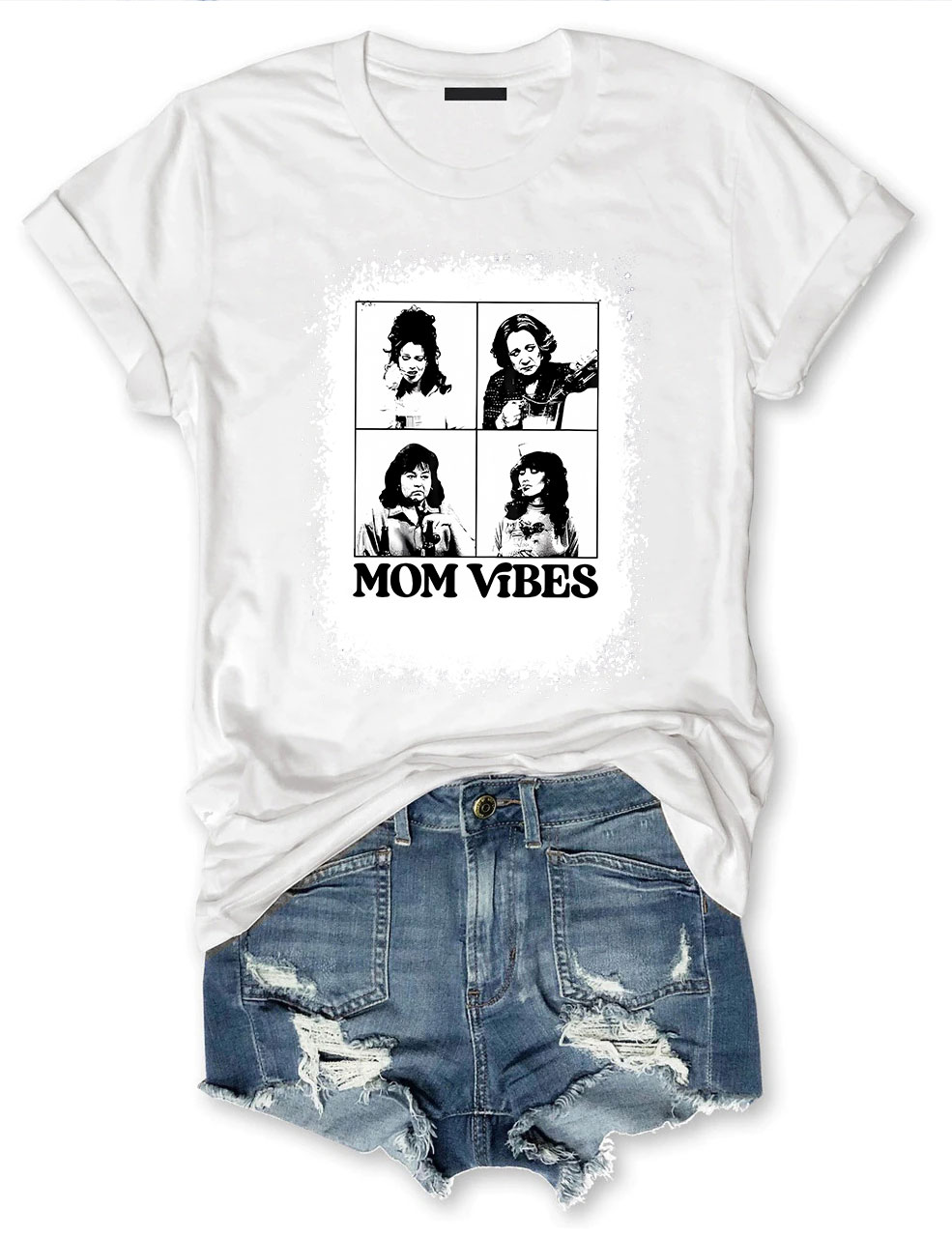 Retro Mom Vibes T-shirt