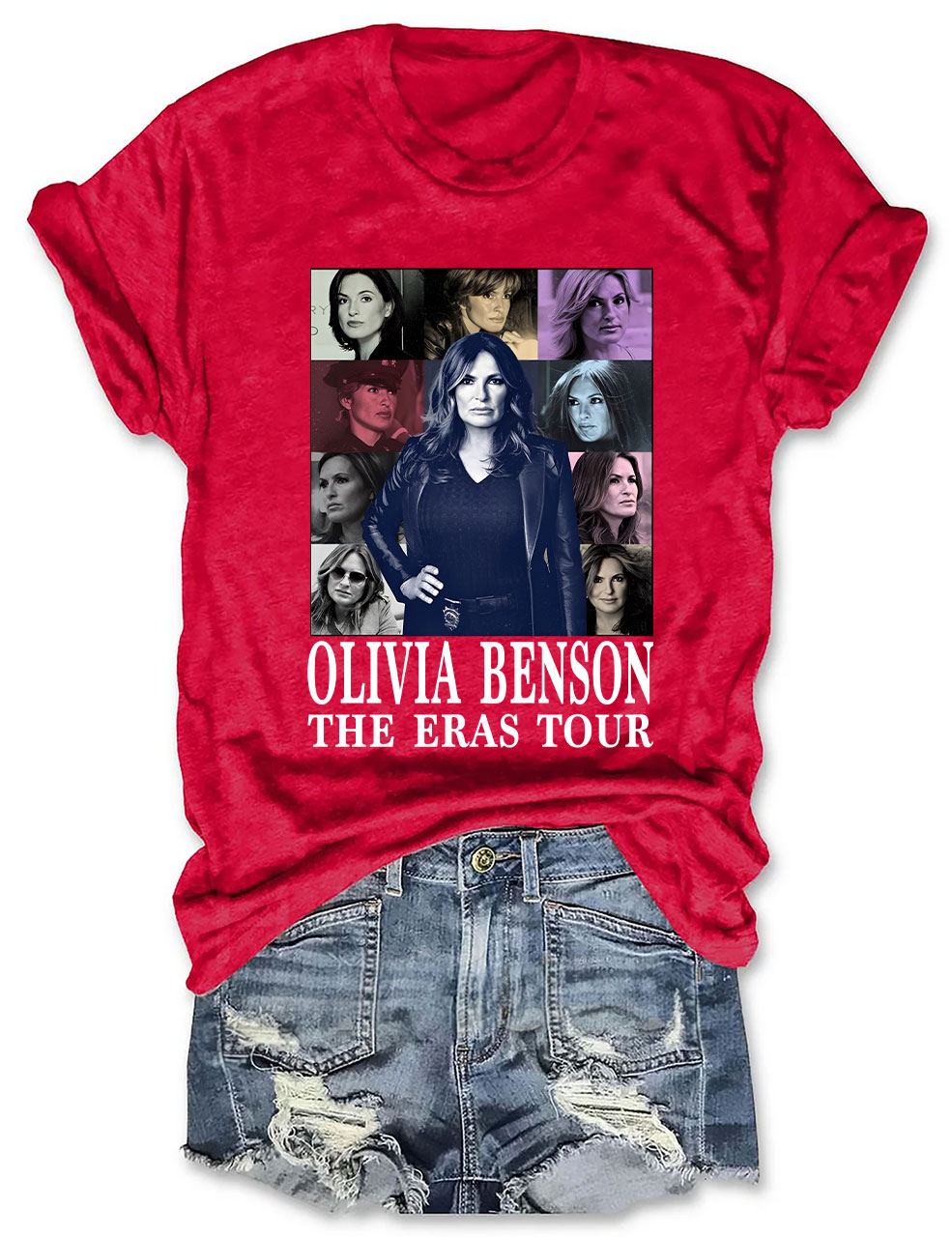Olivia Benson The Eras Tour T-shirt